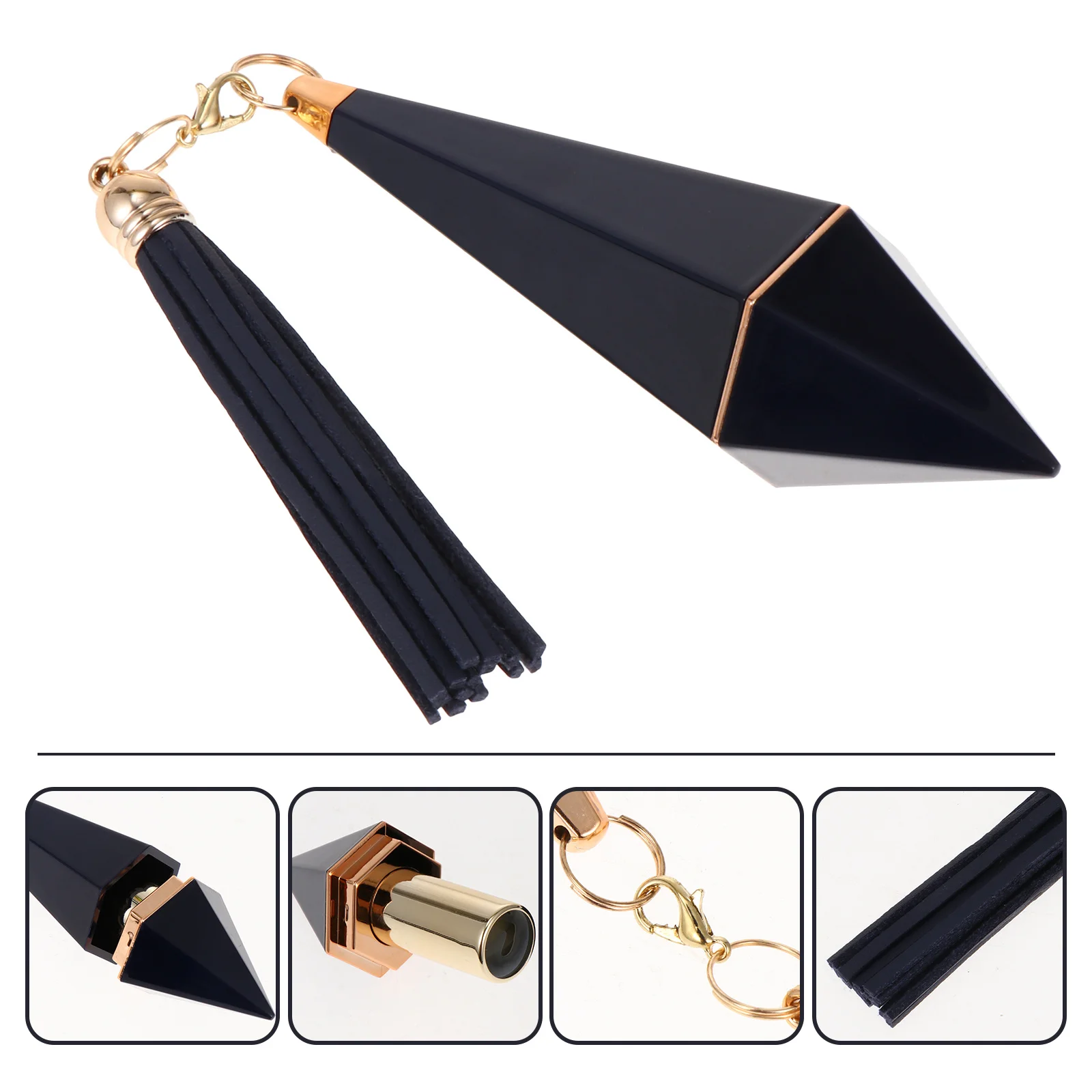 3-delige lipglossfles met kwastje, navulbaar, transparant, lekvrij, lege lippenbalsem tube voor make-up organisatie