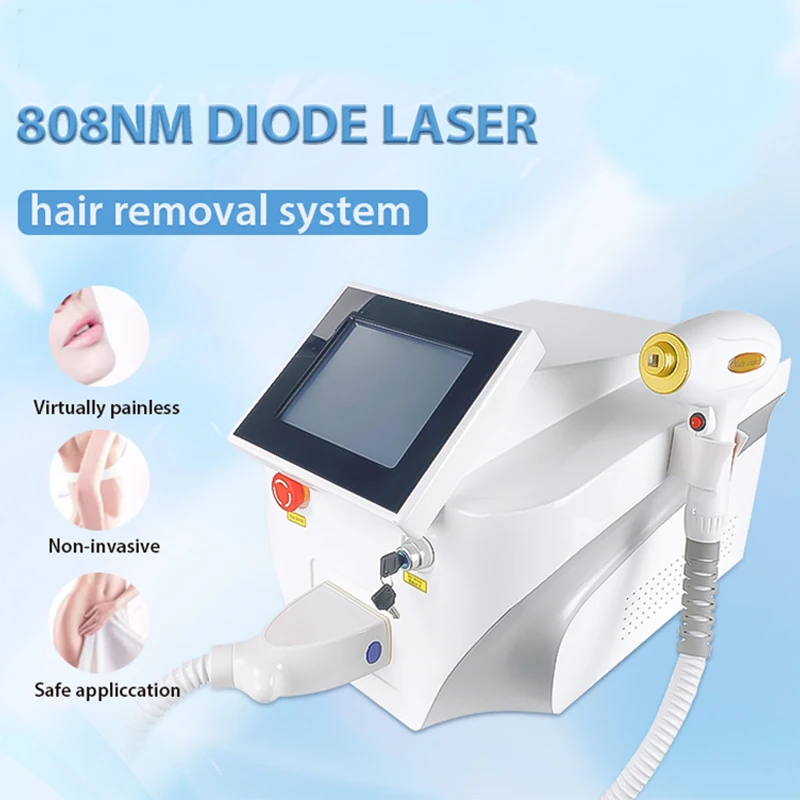 3500W  Depilation Machine Depilacion Portable Laser Diode 808nm Diodo Laser Hair Removal Trio Wavelengths Diode Laser