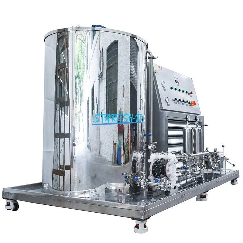 Essential Oil Processing Mixed Frozen Perfume Making Machine Cosmetics Perfume Manufacturing Equipment Filter