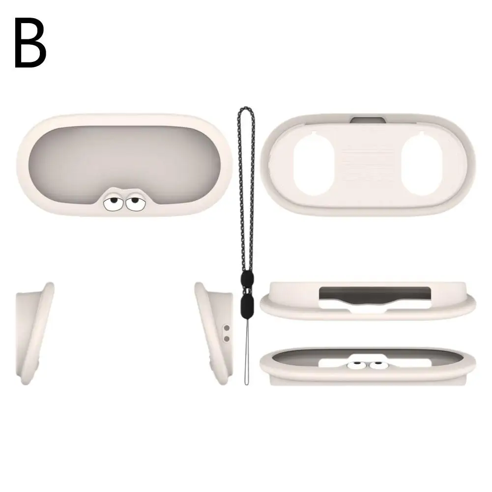 2 Color For Google Ty Streamer 4K Soft Silicone Protective Case Sleeve For Google TV Streamer 4K TV 2024 Shockproof Covers I5C0