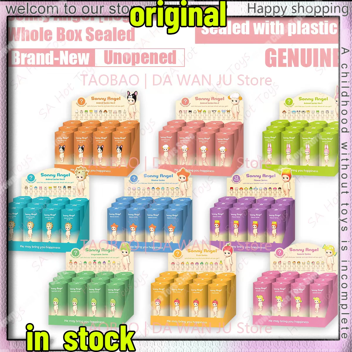 

In Stock Official Animal Series V1/v2/v3v/4 Series Mini Blind Box Kawaii Desktop Ornament Gift Desktop Decor Gifts Collectible