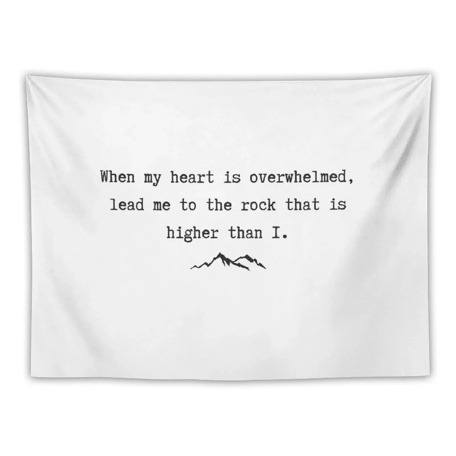 

Psalm 61:2 Tapestry Wallpapers Home Decor Home And Comfort Decor Tapestry