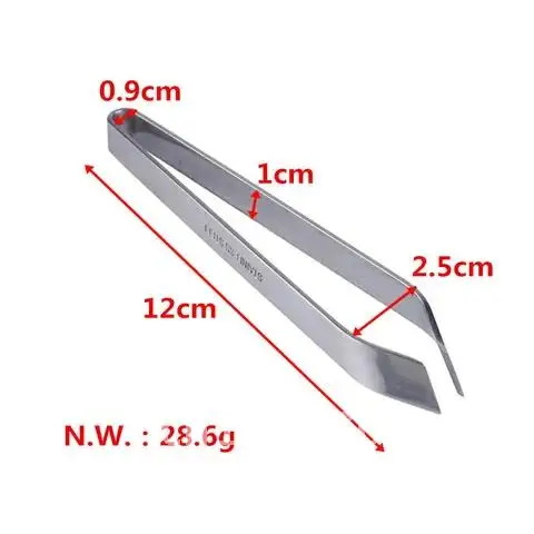 1Pcs Kitchen Tool Stainless Steel Fish Bone Remover Plier Flat And Inclined Stainless Steel Fish Bone Tweezer Remover