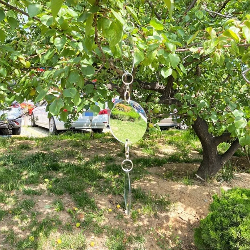 Orchard Protection Discs Bird Deterrent Discs For Outdoor Farming As Shown In The Picture Mirror Reflective Bird Discs