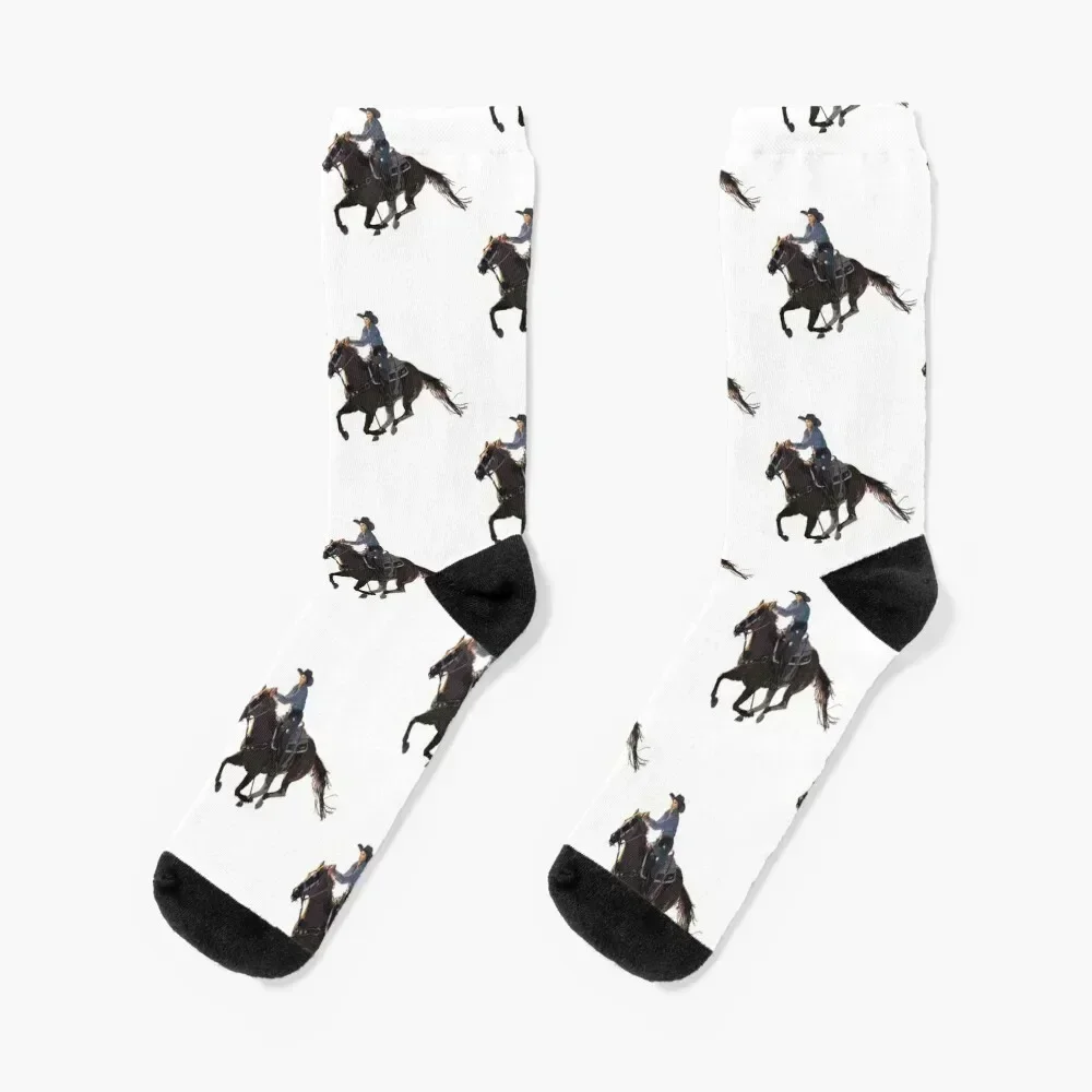 

western riding Socks bright garter floor Novelties new in's Men Socks Luxury Brand Women's