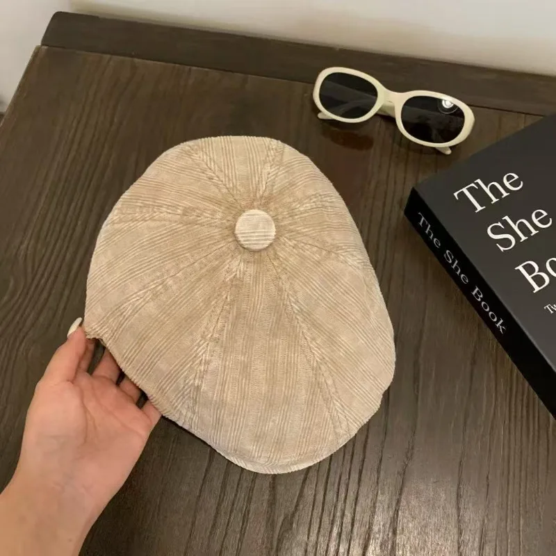 1 قطعة قبعة جولف مثمنة على الطراز البريطاني القديم ، قبعة موزع الصحف للرجال ، جميع المواسم. قبعة بيريه متعددة الاستخدامات ثنائية اللون ، مناسبة للتجمعات