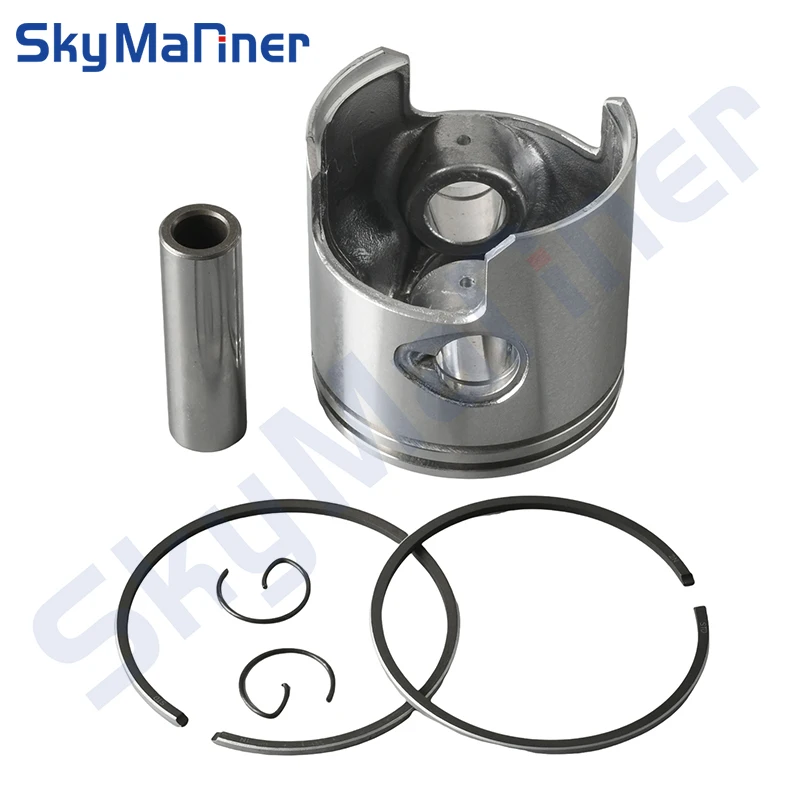 

3C8-00001 Piston for Tohatsu Boat Engine 3C8-00001-3 2T STD 50HP 68mm Mercury Mariner 3Cyl 40HP-50HP 779-9615 Replaces Parts