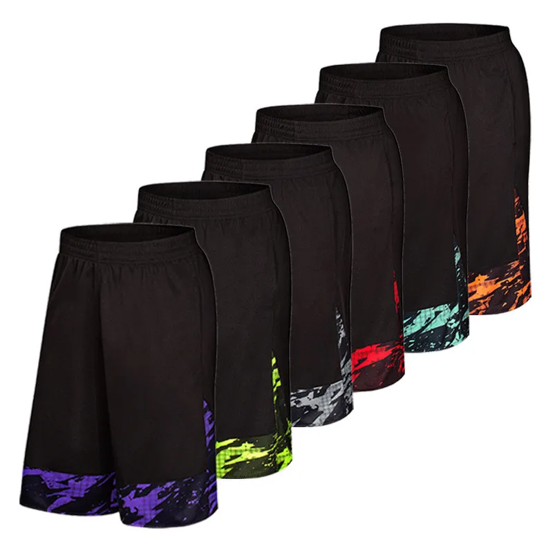 Men Boy Student Basketball Sport Gym QUICK-DRY Workout Board Shorts For Soccer Exercise Hiking Running Fitness Football Jersey 3