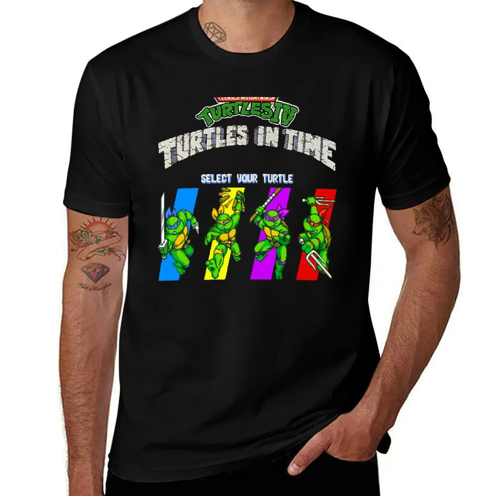 Turtles in Time T-Shirt shirts graphic tees clothes oversized luxury clothes men