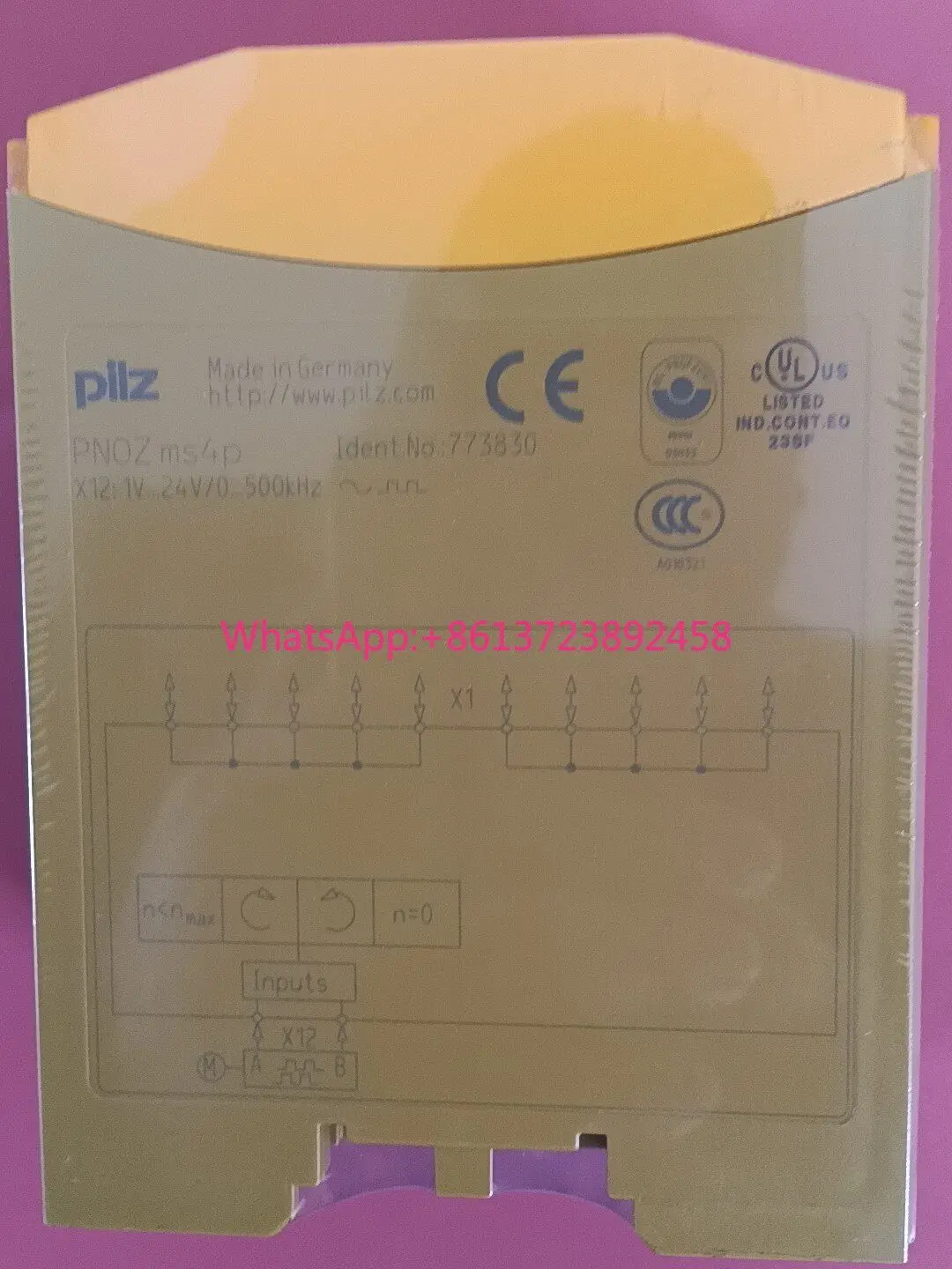 773830 pilz safety relay ms4p in stock