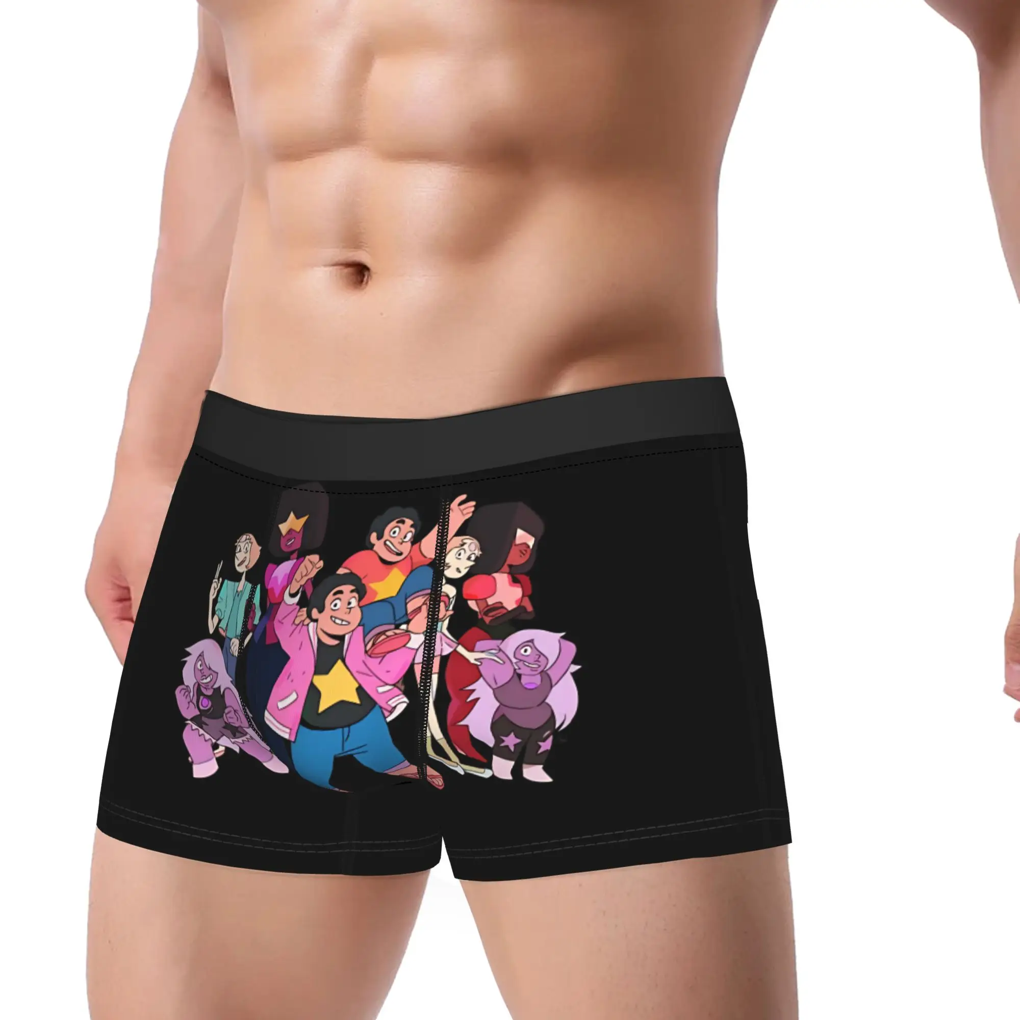 Printed Boxer Garnet Peridot Shorts Panties Briefs Men Underwear Steven Universe Breathable Underpants for Homme S-XXL
