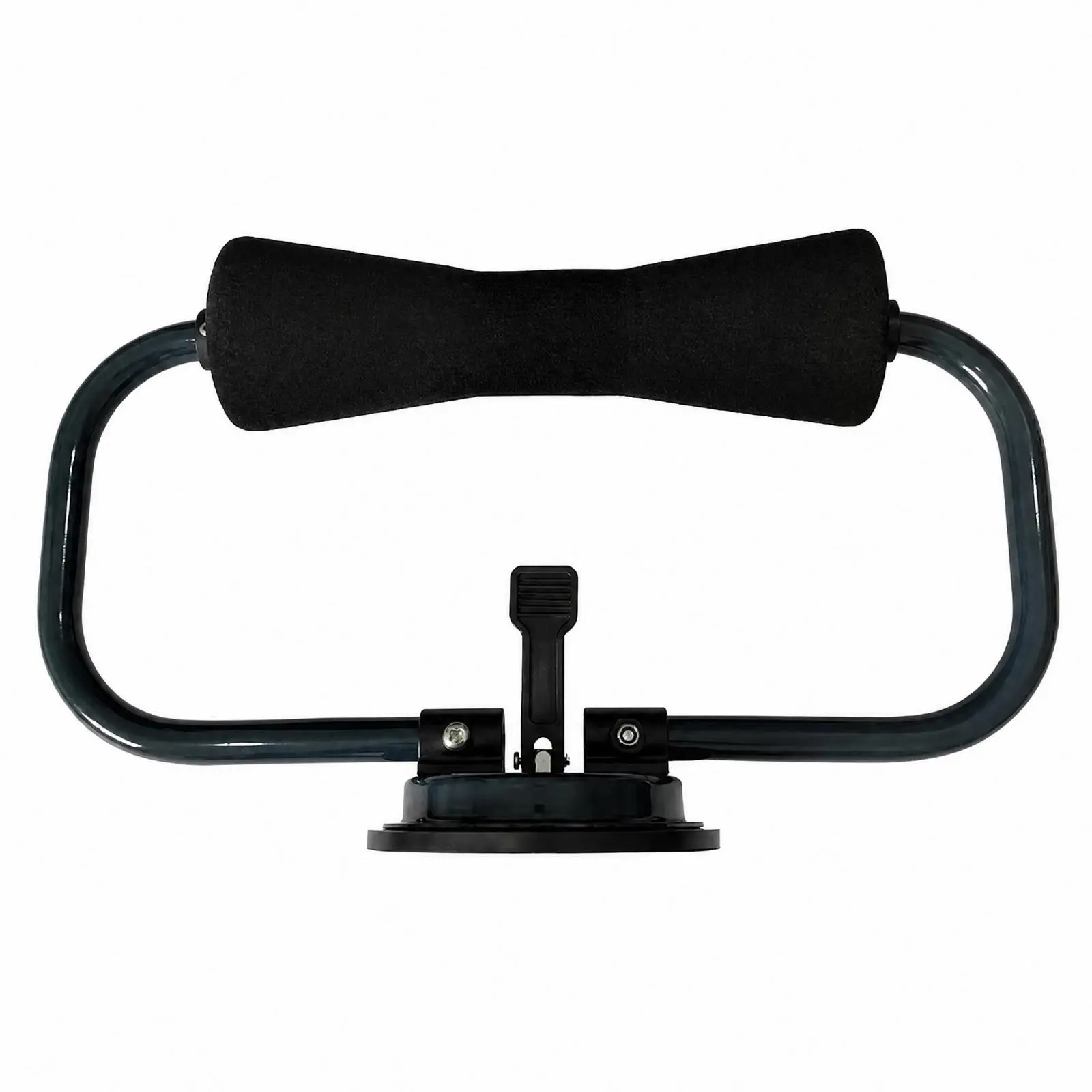 車両用ルーフラック、ロック解除レバー付き。吸盤ベースを備えたカヤック用ルーフラック。一人でカヤックを楽しむ人や週末旅行に最適。