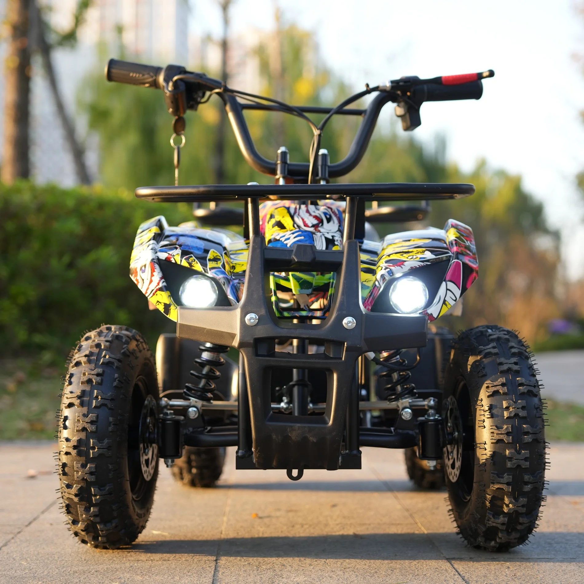

2024 Hot New China 36V 500W Youth Off-Road Vehicle High-Speed Electric Four-Wheeler for 8-16 Years Old
