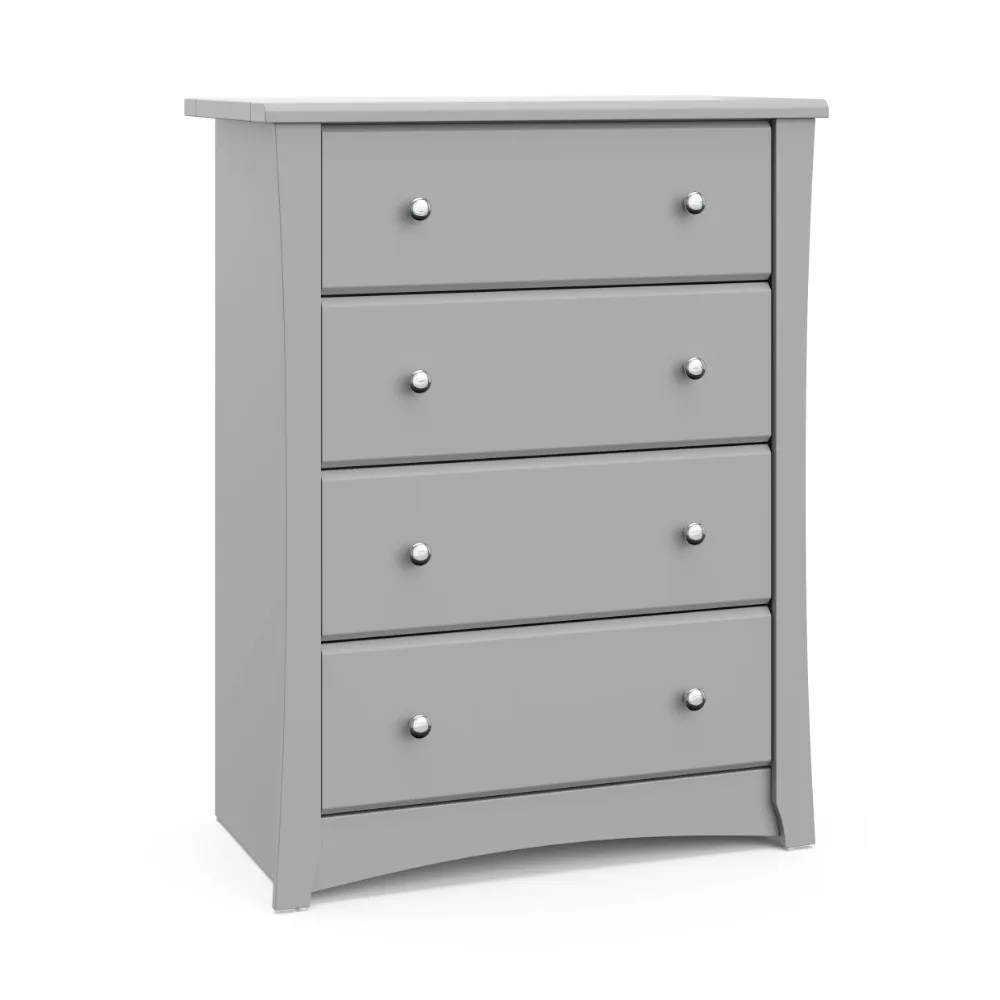 

4 Drawer Nursery Dresser, Pebble Gray