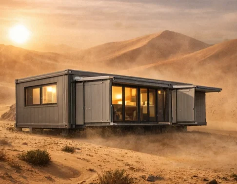 Fast-Assemble Flexible 20ft 30ft 40ft Container Houses for Living 2 Bedroom Prefabricated House Modular Home for Family Housing