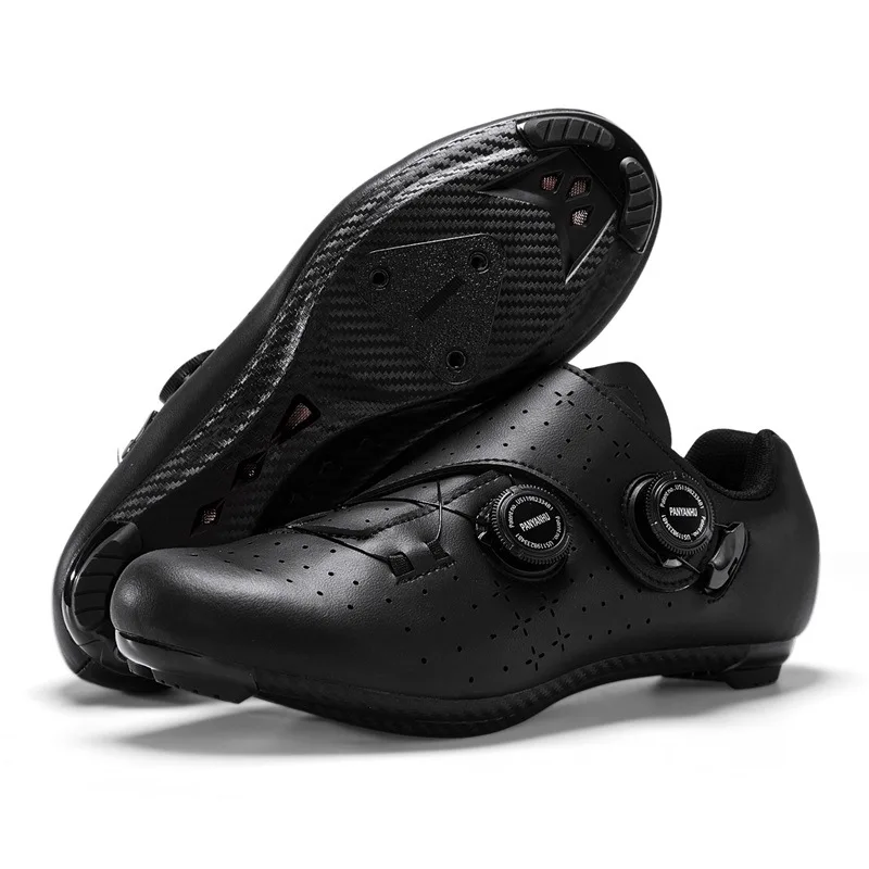 

Breathable Road Cycling Shoes Clipless Spin Bike Shoes Lightweight Non-Slip Wear-Resistant Bicycle Racing Shoes
