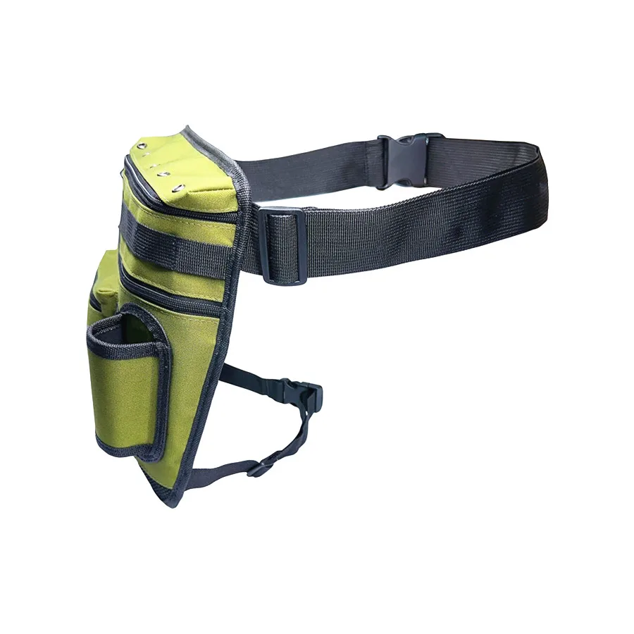 Metal Detector Pouch Bag Digger Waist Pack All Terrain Dig Pouch Garden Detecting Accessories Tools Digger Shovel Bag-green