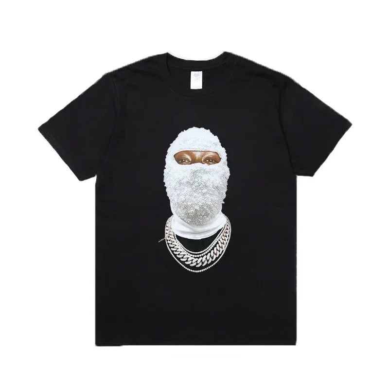 

Best Ih nom uh nit T Shirt Hip Hop Streetwear Diamond Masked 3D T Shirts Fashion Sporty High Quality Skateboard Cotton T-Shirt