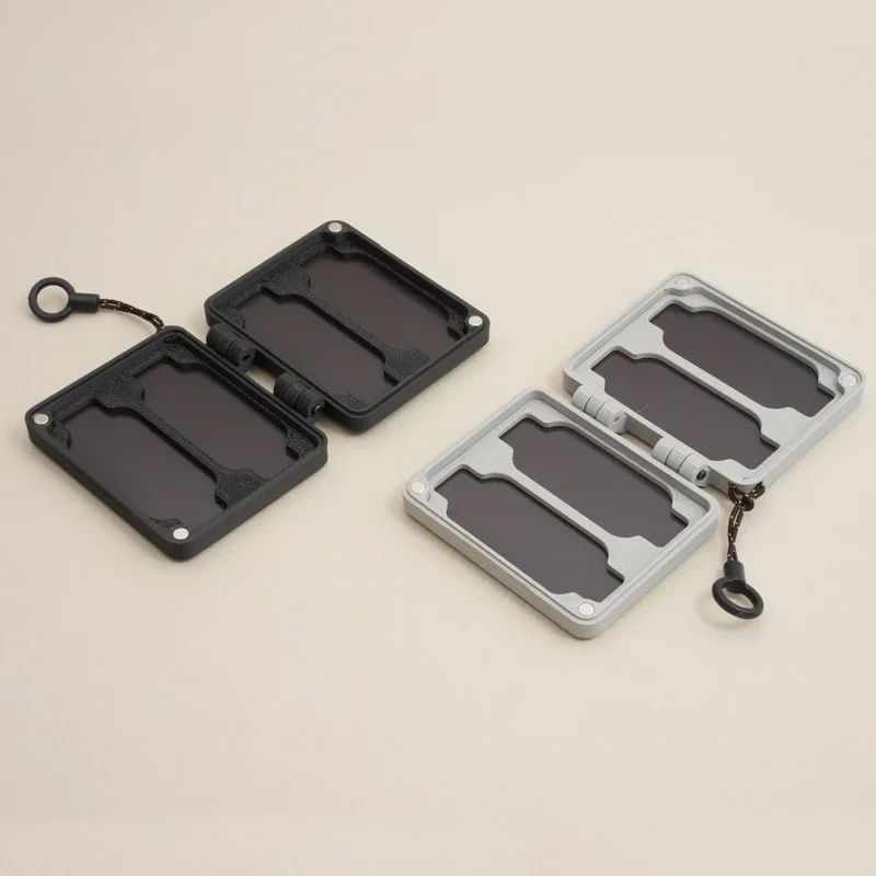 1PCS For Insta360 Luna Ultra Filter Storage Case Magnetic Snap Individual 4-Slots Outdoor Carrying Box Portable Shockproof
