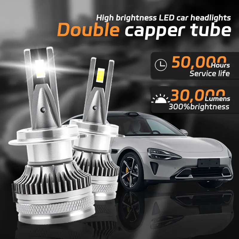 

Новейший 120000 LM H7 Canbus H4 H1 HB3 9005 HB4 HIR2 H11 H8 Автомобильный светодиодный 260 Вт Супер яркий автоматический противотуманный фонарь 6000K 24V Лампы для фар 2 шт.