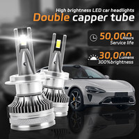 Newest 120000LM H7 Canbus H4 H1 HB3 9005 HB4 HIR2 H11 H8 Car LED 260W Super Bright Auto Fog Light 6000K 24V Headlight Bulbs 2PCS