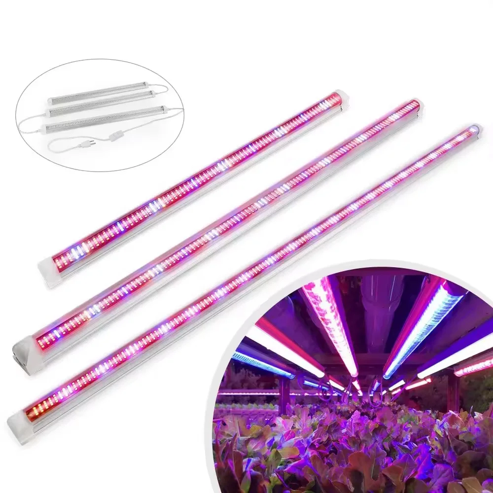 Full Spectrum Light Emitting Diode Grow Light T8 T5 Tube Stick 60Cm 90Cm 120Cm Plant Zaailing Kas Indoor Plant Lights