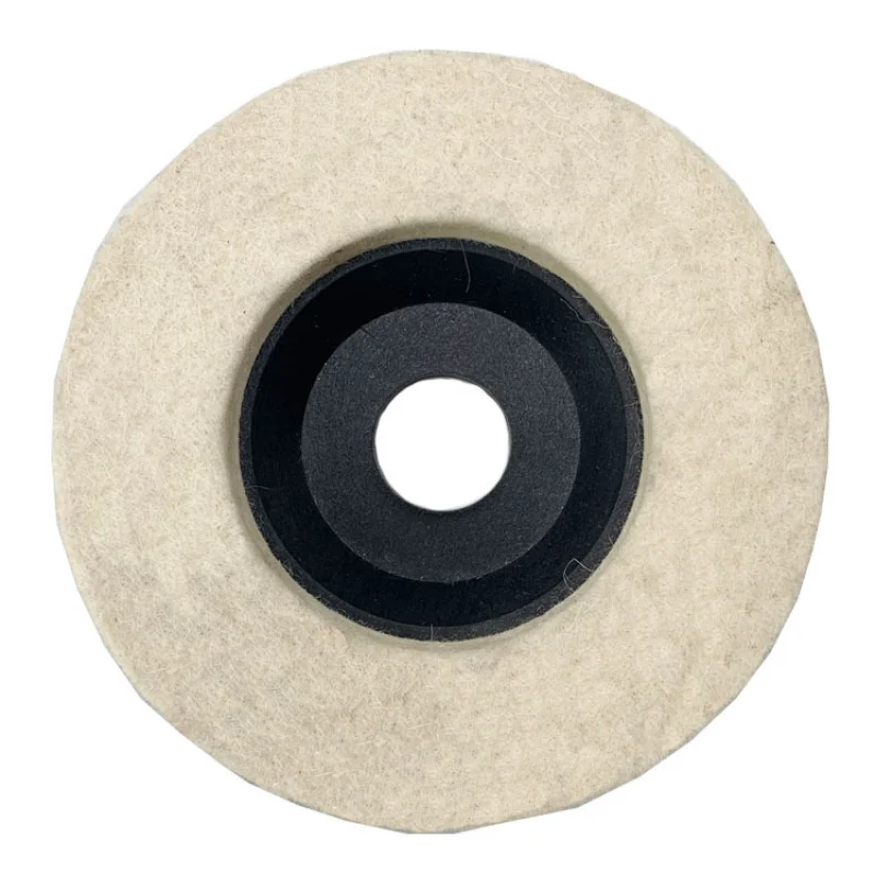 SATC Wool Felt 125 mm polishing wheel 4.5 inch fiberglass flap flexible flowerdisc Sander