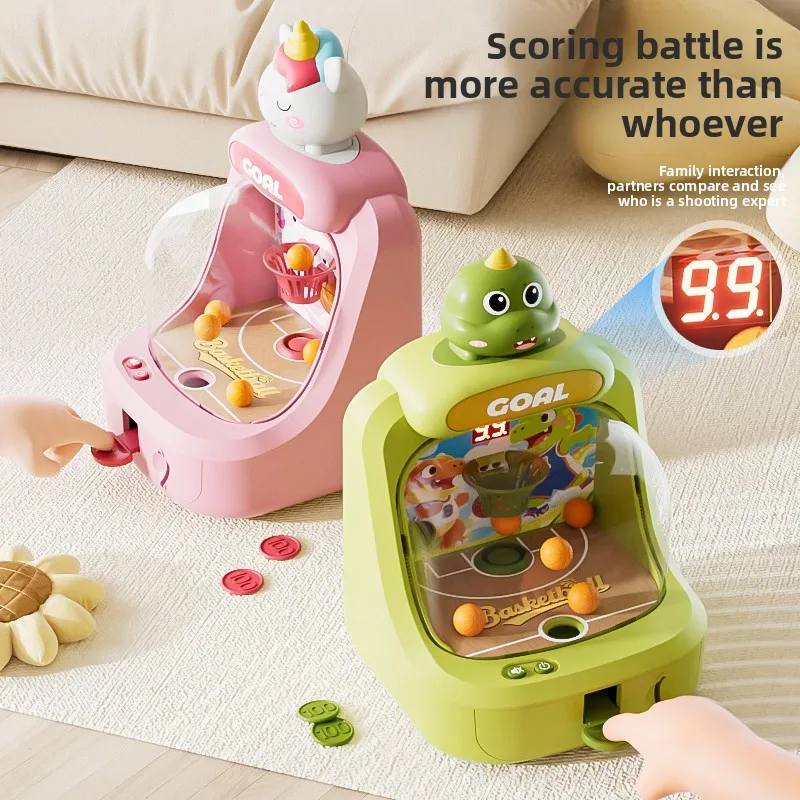 Children Toys Shooting Game Machine Boys and Girls Birthday Gifts 3-6 Years Old Thinking Training Concentration Educational Toys