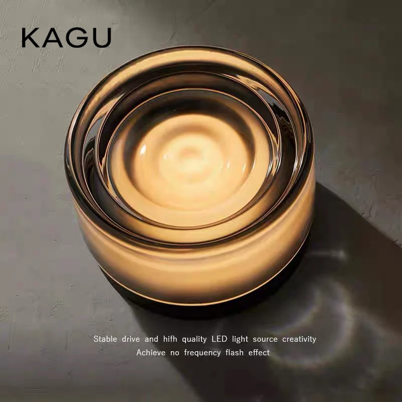 Modern Circular Wall Lamp LED Glass Wall Lamp Sconce Living Room Corridor Bedroom Bathroom Home Decoration Indoor Lighting
