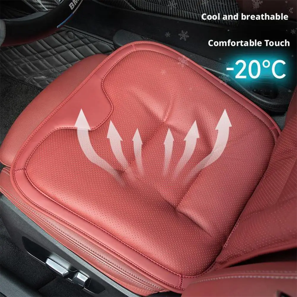

Car Breathable Seat Cushion All-Season Breathable & Premium Interior Upgrade,Anti-Slip Universal Fit For Luxury Sedans/SUVs