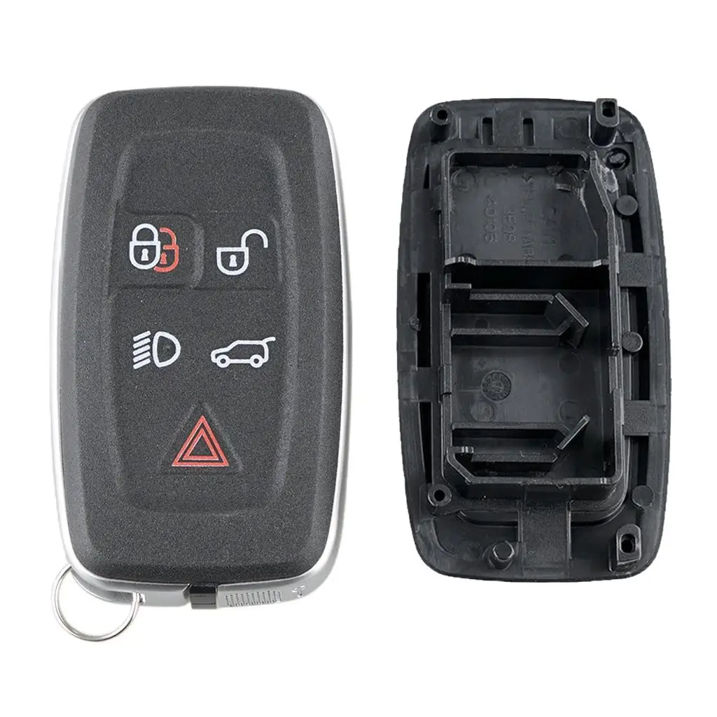 

Replacement 5 Buttons Flip Folding Key Remote Fob Case with Key for Discovery 4 Range