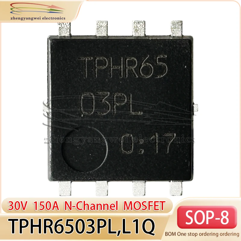 TPHR6503PL QFN8 2PCS DC-DC Converters Switching Voltage Regulators 30V 150A N-Channel Field-effect transistor MOSFET