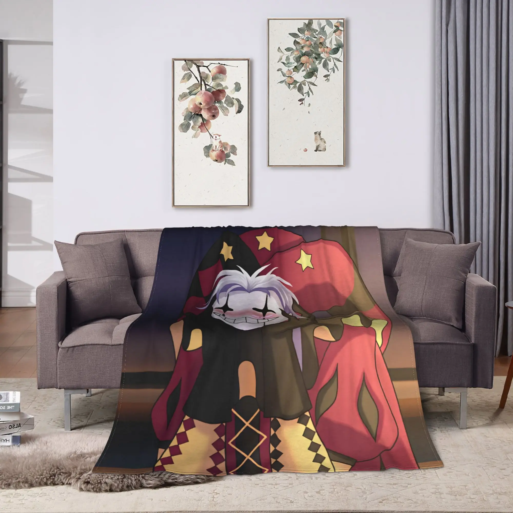 The Freak Circus  Flannel Blanket Autumn  Warm Soft Bedding Throws for Girls Boys Home Decor Novelty Bedspread Sofa Bed Cover