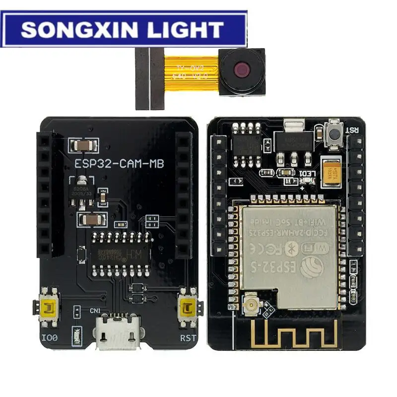 Placa de desarrollo ESP32-CAM MICRO USB, serie ESP32 A WiFi, cámara ESP32, CH340, CH340G, 5V, Bluetooth + OV2640