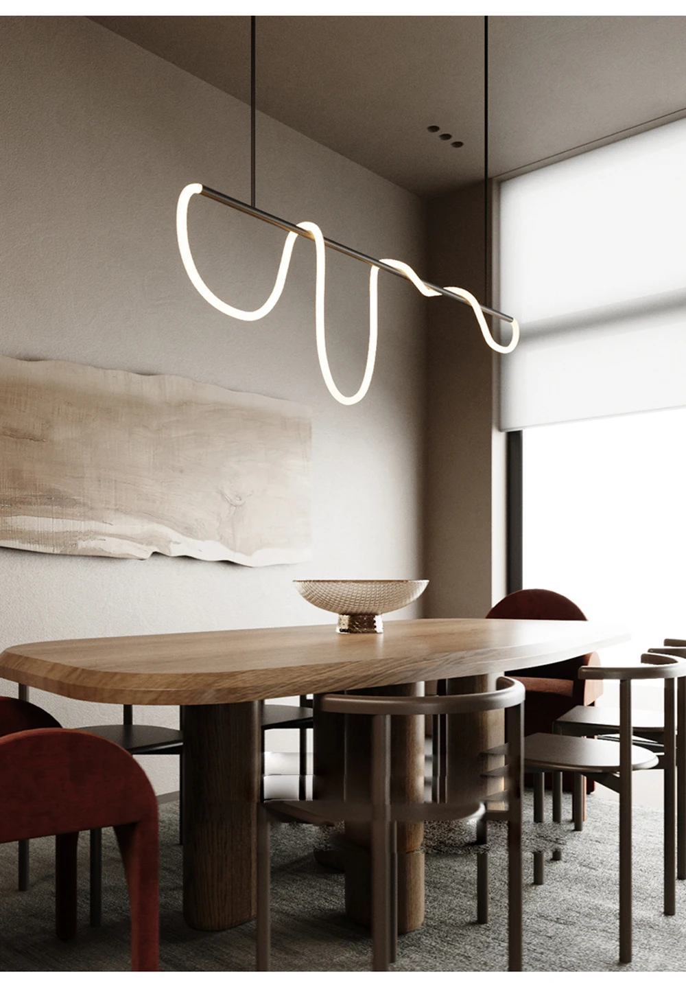 LED Nordic Golden White Minimalism Designer Lamp Light