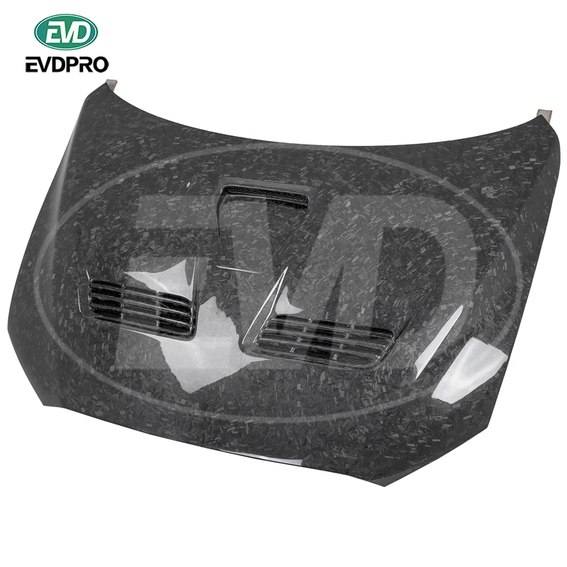

For Mitsubishi Lancer EX 2008-2015 Evo 10 Style Forged Carbon Fiber Hood