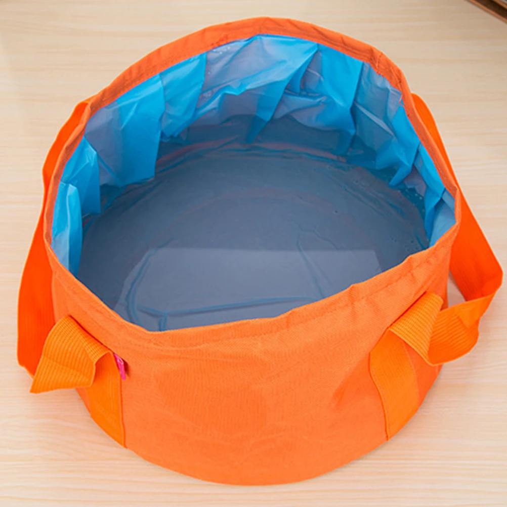 

Foldable Portable Foot Bath Bucket Collapsible Water Basin High Capacity Multifunctional Folding Soak Travel