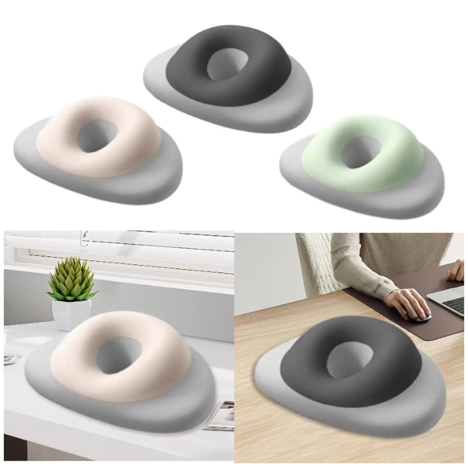 1Pc Face Down Pillow Lunch Break Pillows Body Massage for Sleeping Napping Pillow for Desk Home Office Rest Beauty Salon Travel