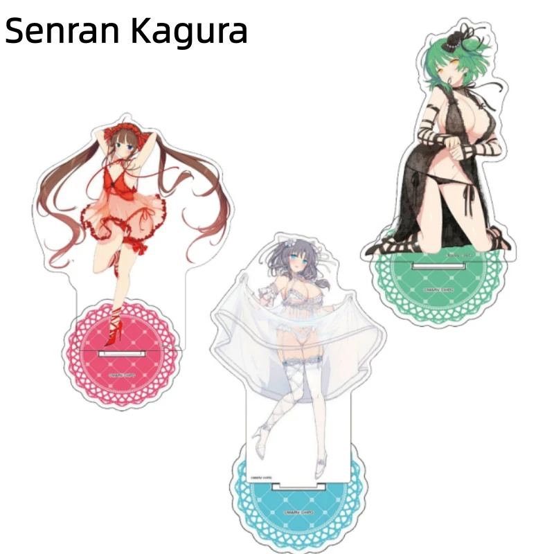 Hot Game Senran Kagura Acrylic Stand Collectible Desktop Ornaments Toy Accessoties Cosplay Toy for Gift 15cm