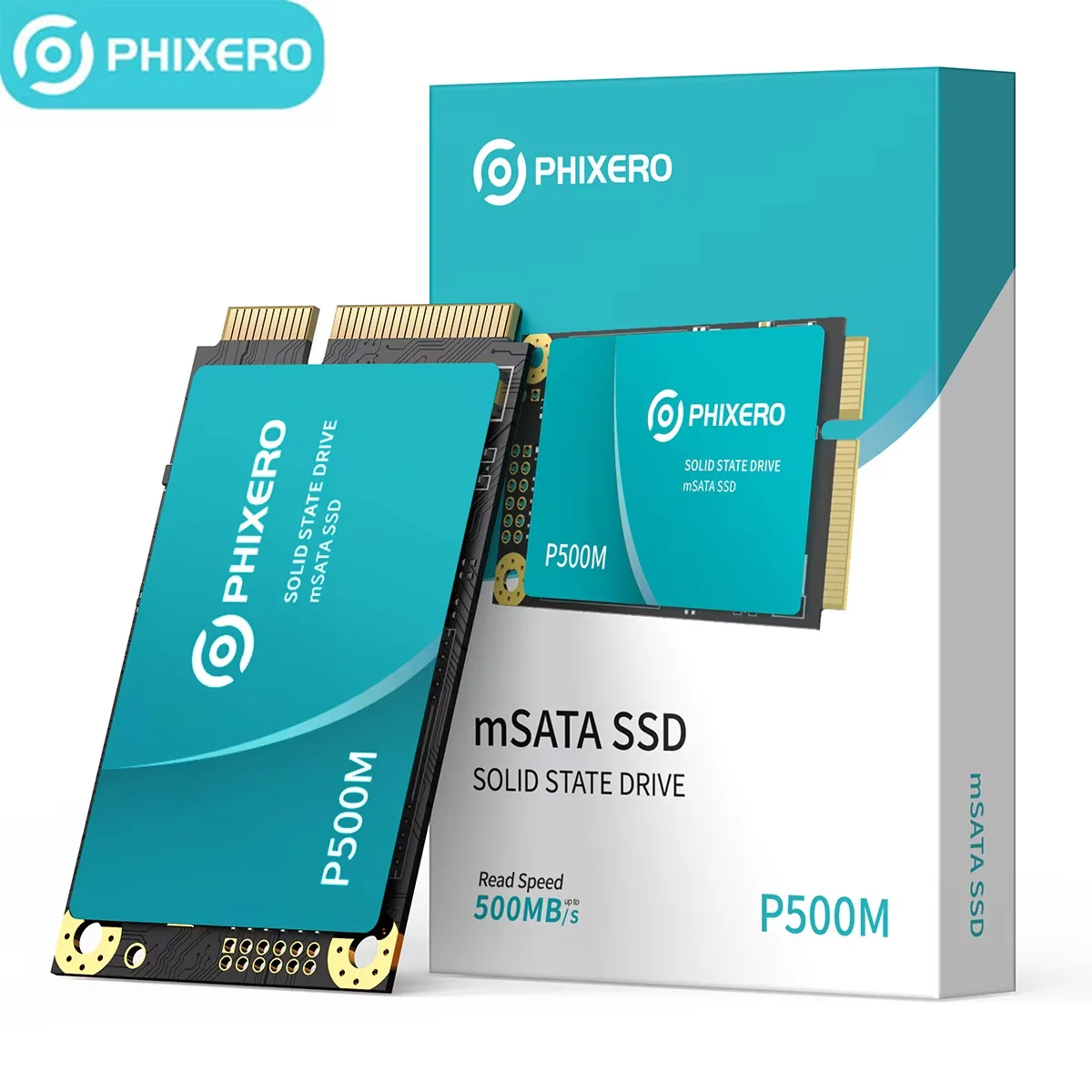 PHIXERO Solid State Drives 256GB SATA III SSD mSATA  Disk for Desktop Notebook ZH10 Computer 128GB 512GB 1TB Laptop Game Machine