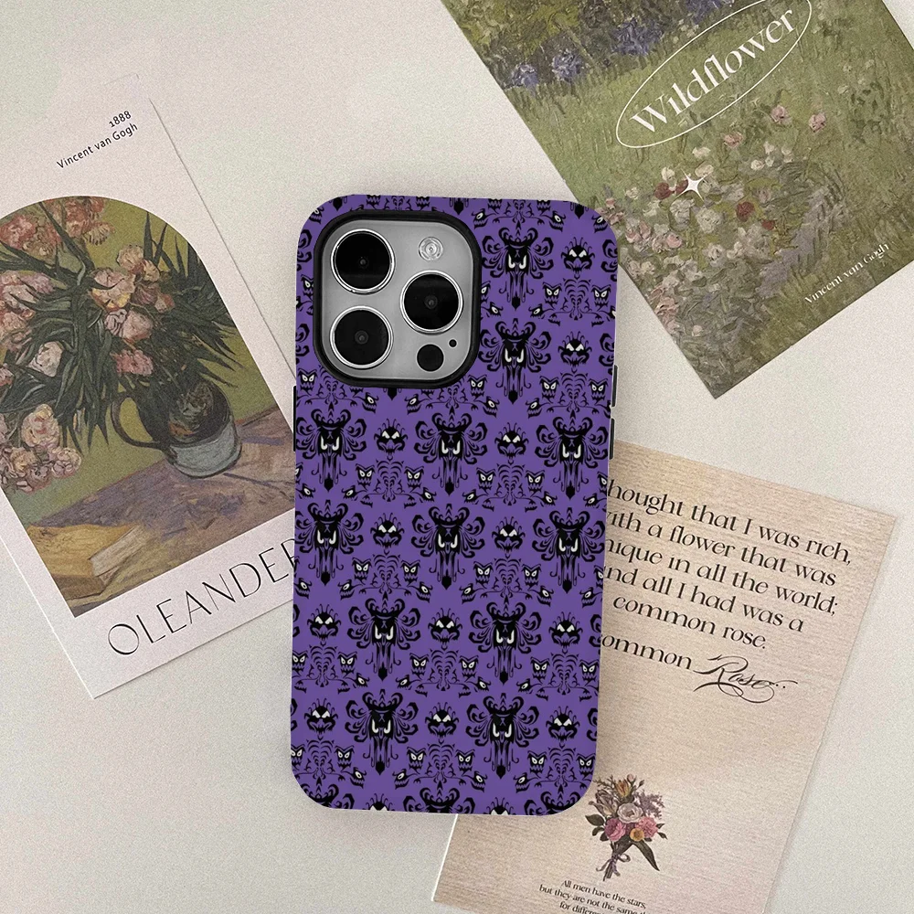 Haunted Mansion Phone Case Film Shell For IPhone 16 15 14 13 12 11 Pro Max Plus