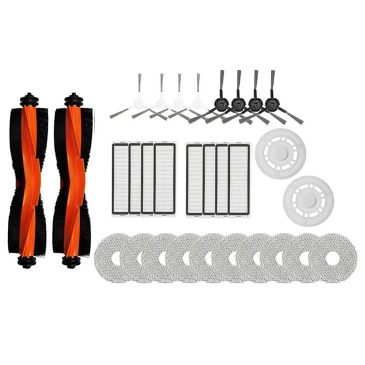 A97G Accessories Kit for Robot Vacuum S20+ / S10 Plus /S10+/ B108GL / B105 / B108CN B113CN Main Side Brush Mop Filter