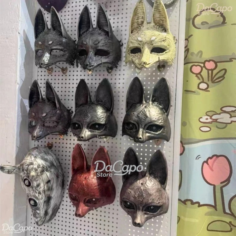 

Hinako Shimizu Mask Game Silent f Hill Kotoyuki Tsuneki Monster Fox Mask Cosplay Decor Prop Halloween Carnival Horror Outfit