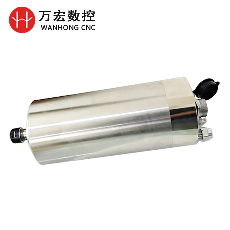 Шпиндель с ЧПУ 1,5 кВт 2,2 кВт 3,2 кВт CS Двигатель шпинделя с водяным охлаждением 24000 об/мин для фрезерного станка с ЧПУ