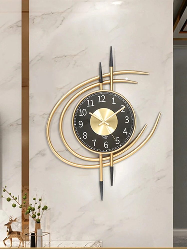 Modern Simple Wall Clocks Nordic Home Decor Quartz Clock Living Room Office Hotel Hanging Watch Minimalist Bedroom Mute Clock
