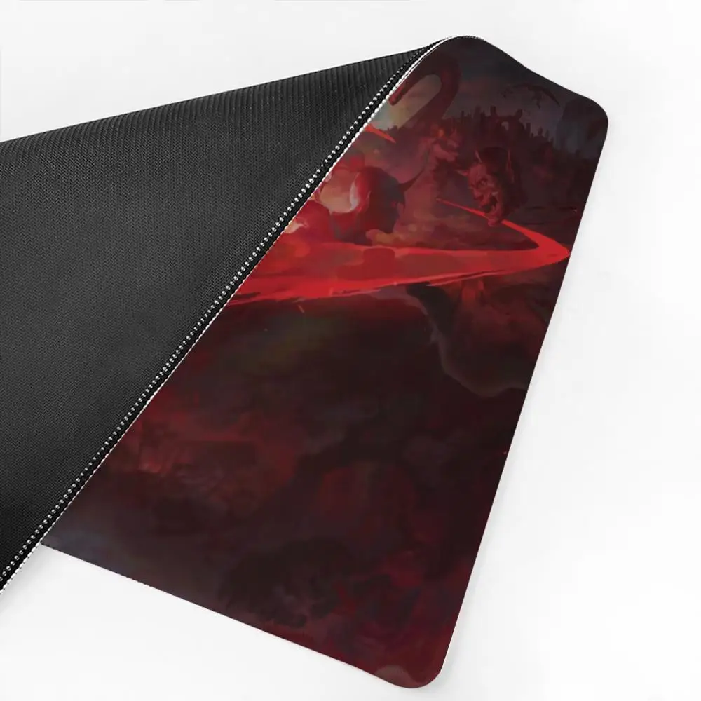 Game Anime Onmyoji Mousepad Large Gaming Mouse Pad LockEdge Thickened Computer Keyboard Table Desk Mat
