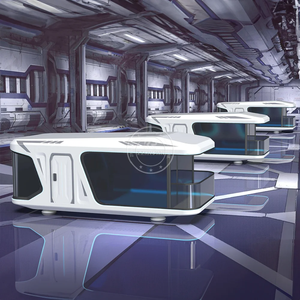 Picture 5: Prefabricated Holiday Home Modern Capsule House Eco-Friendliness Modern Modular Homes Hot Insulation Space Capsule Houses Prefab