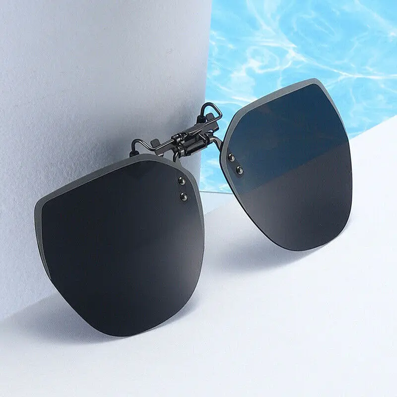 

Fashionable High-End Unique Design Men'S Polarized Clip Sunglasses Flip Style Women'S Sunglasses Photosunglasses Ultra Light