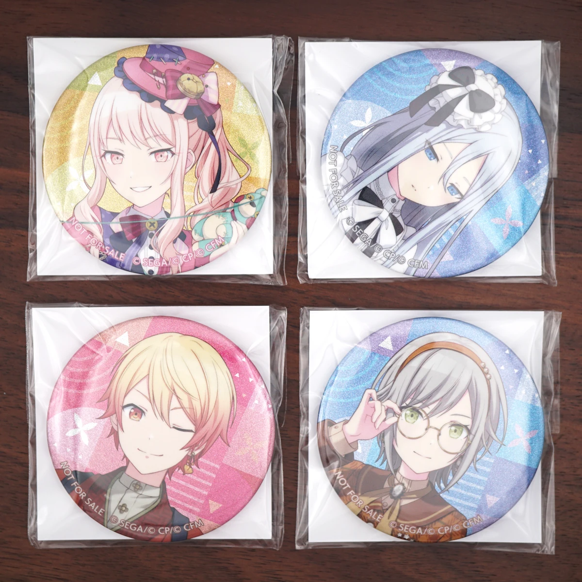 

Игра SEKAI PROJECT PJSK Vol. Оригинальные значки-пины 47 48 Tsukasa Mizuki Kanade Shiho Tokuten