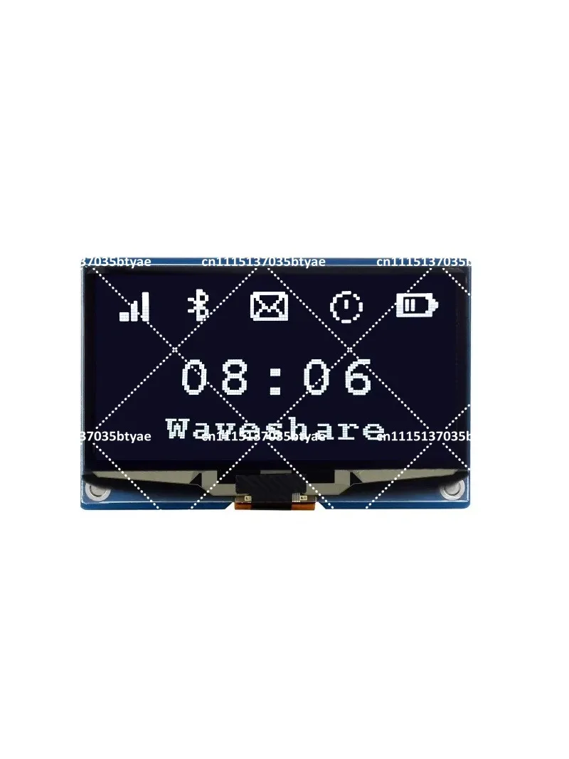 2.42inch OLED Display Module, 128×64 Resolution, SPI / I2C Communication